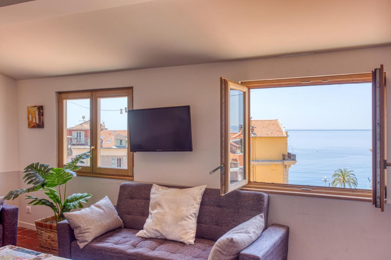 Le Gilly 6 - F3 Exceptionnel, Vue Mer, Moderne, Climatisation, Vieux-Nice Exterior photo